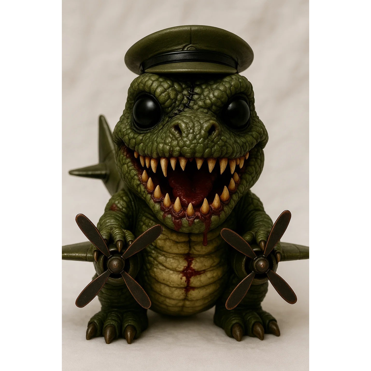 Figurine Bombardino Crocodillo - Haunted Toons - Brainrot Collector