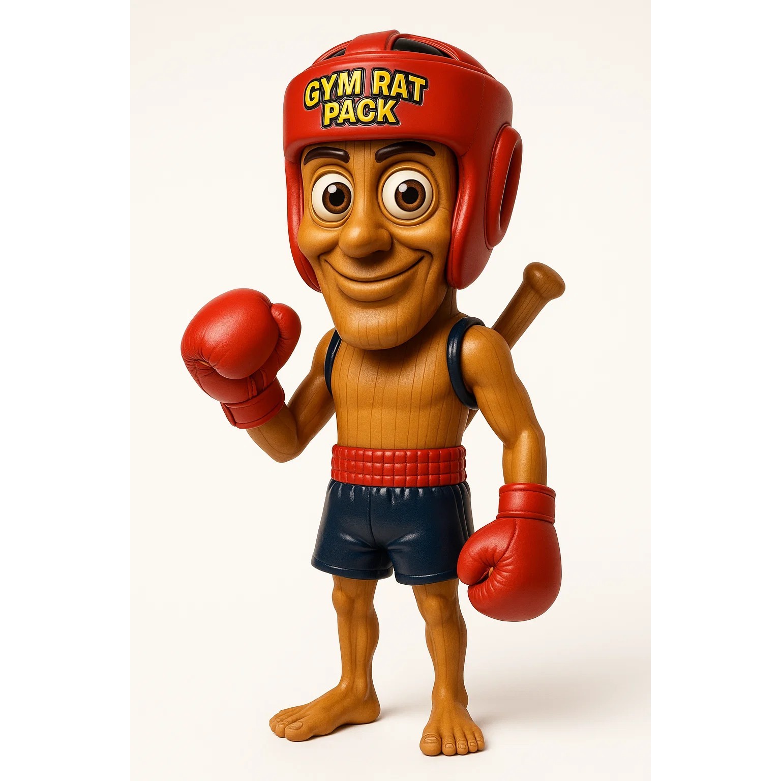 Figurine Tung Tung Tung Sahur - Gym Rats - Édition Brainrot Collector