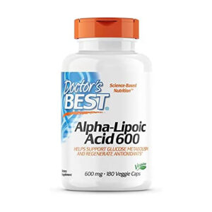 Acide alpha lipoïque - 600 mg - 180 Capsules - Doctor's Best