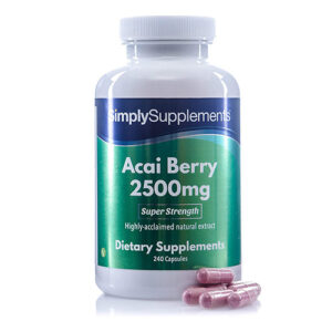 Baie d'Açaï 2500mg - 240 Gélules - SimplySupplements