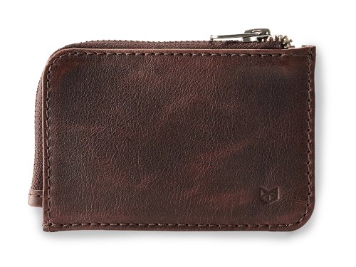 acheter-prix-porte-cartes-zippe-en-cuir-marron-fonce