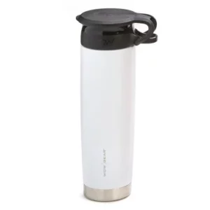 Bouteille d'eau en acier inoxydable 360º - 22 oz - Blanc