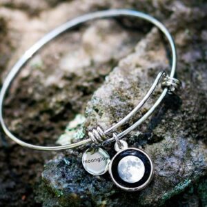 Bracelet personnalisé date phase de lune