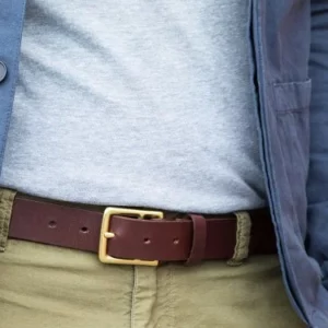 Ceinture en cuir pour hommes