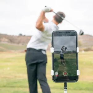 Clip pour enregistreur de swing pour sac de golf