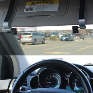 Extension de visière pare-soleil de voiture anti-éblouissant