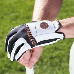 Gant de golf infusé de cuivre pour hommes