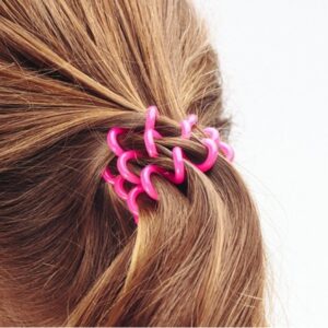 élastiques à cheveux imperméables torsadés en spirale - Sugar Twists