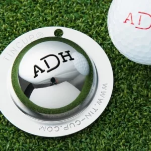 Marqueur de balle de golf monogramme personnalisé