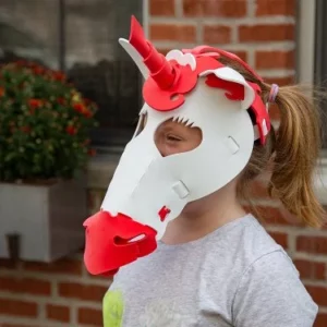 Masques de costume d'animaux en mousse lavable