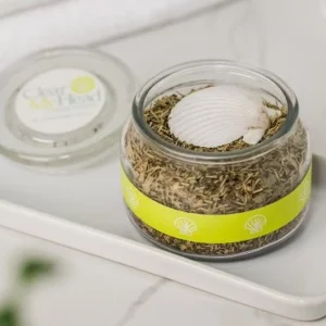 Pot d'inhalation à base de plantes