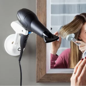 Support flexible mains libres pour sèche-cheveux