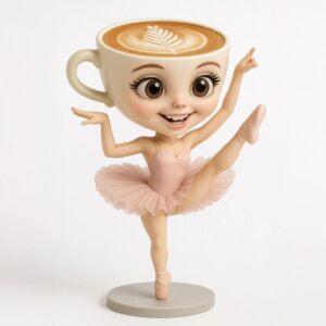 Figurine Ballerina Cappuccina - Original - Brainrot Collector