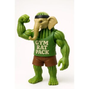 Figurine Lirili Larila - Gym Rats - Brainrot Collector