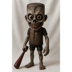 Figurine Tung Tung Tung Sahur - Haunted Toons - Brainrot Collector