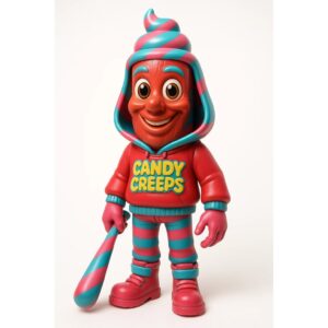 Figurine Tung Tung Tung Sahur - Candy Creeps - Brainrot Collector